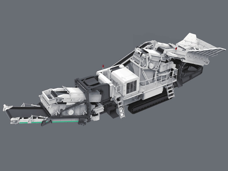 反擊履帶式移動(dòng)破碎站